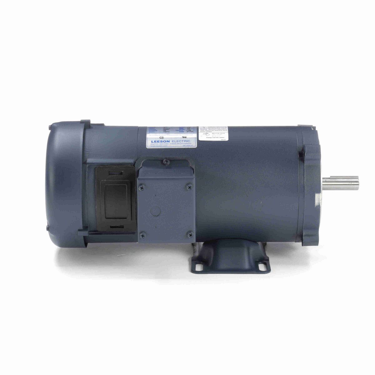 LEESON SCR Motor, 1 HP, 180 V, 1750 RPM, S56C Frame, TEFC - 108023.00