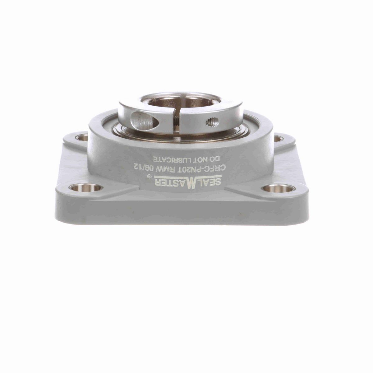 Sealmaster Mounted Composite Four Bolt Flange Ball Bearing - 52100 Bearing Steel, Phosphorus Nickel Coated - Concentric Lock - Corrosion Resistant - Reduced Maintenance - Lubed for Life - CRFC-PN20T RMW
