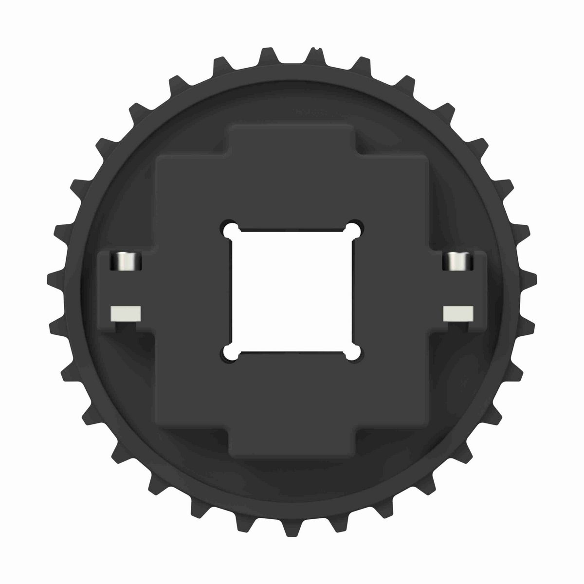 Rexnord 7700 Series Split Molded Nylon Sprocket with 31 Teeth and a 2-1/2in Square Bore - 614-414-2