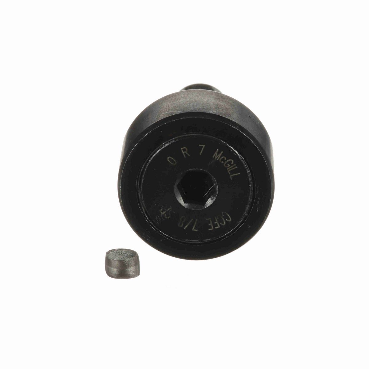 Опорный ролик с цапфой McGill CAMROL CCFE 7/8 SB, бочкообразный, с уплотнением, с шестигранным отверстием, дюймовый