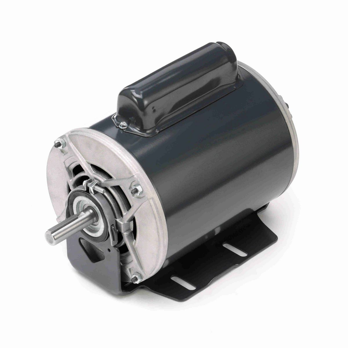 LEESON General Purpose Motor, 0.33 HP, 1 Ph, 60 Hz, 115/230 V, 1200 RPM, 56 Frame, DP - C1258