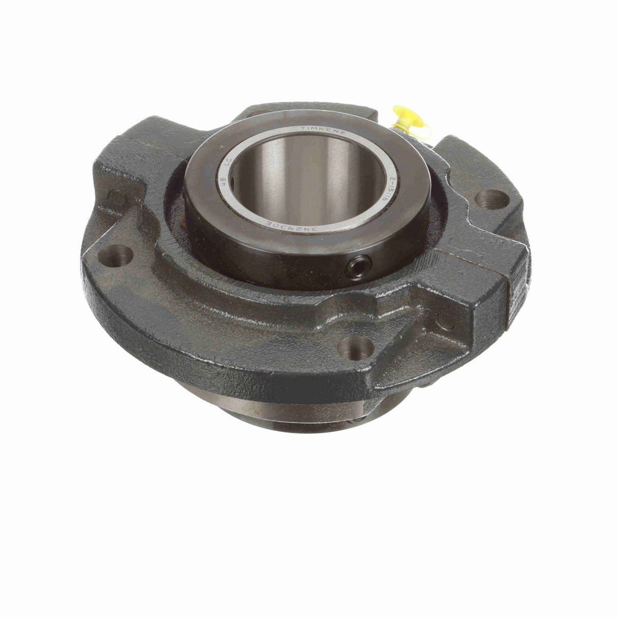 Sealmaster Mounted Cast Iron Piloted Flange Tapered Roller - 52100 Bearing Steel - Double Collar Mount Lock - RFP 215C