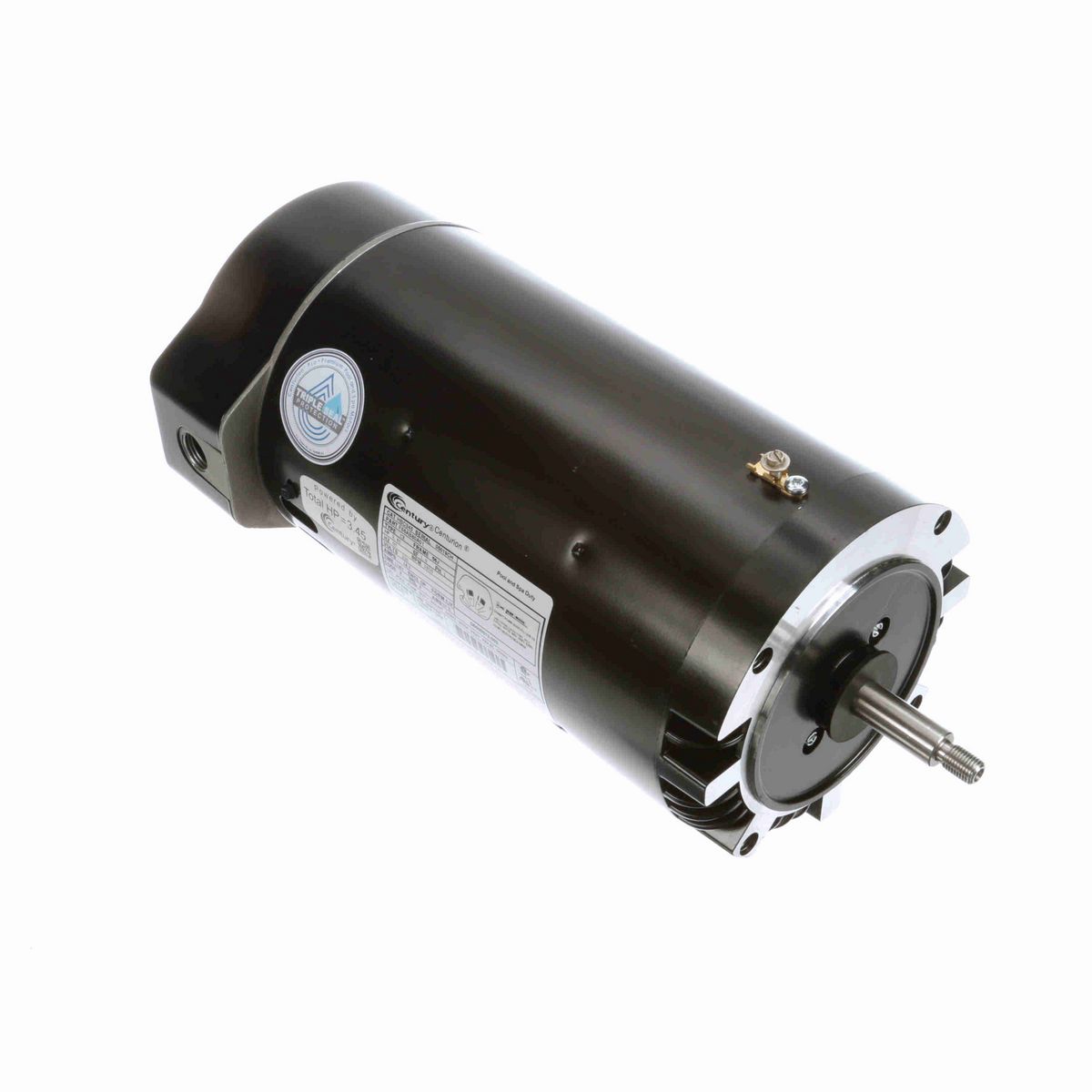 Century Pool Pump Motor, 3.45 HP, 1 Ph, 60 Hz, 230 V, 3600 RPM, 56J Frame, DP - HBC345