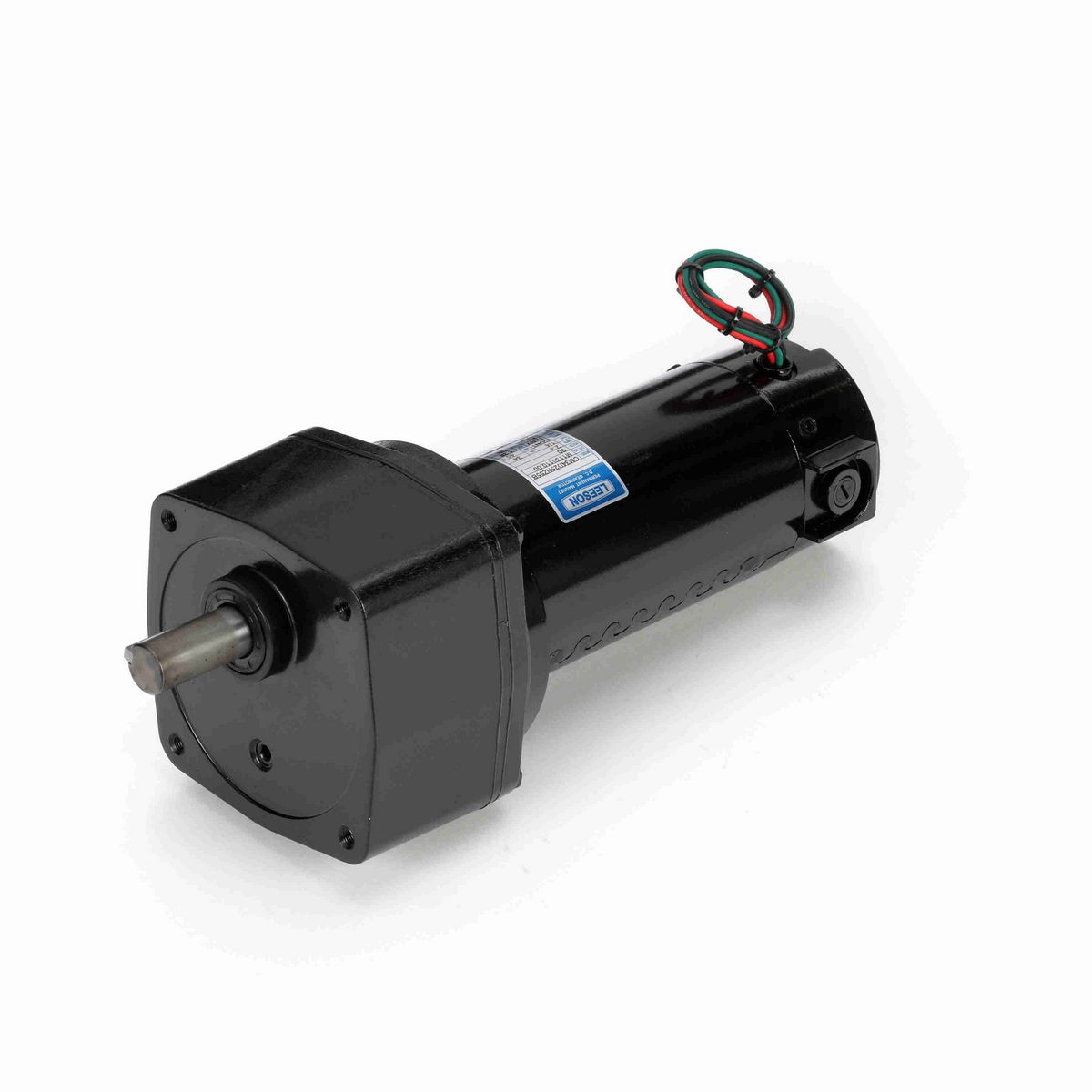 LEESON Parallel Shaft Gearmotor, 0.25 HP, 90 V, 62 RPM, 34 Frame, TENV - M1135110.00