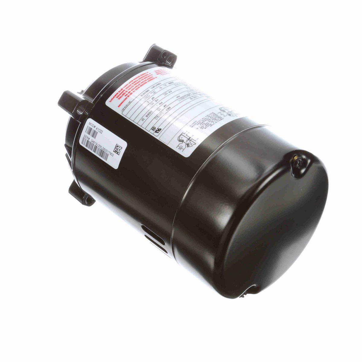 Century Jet Pump Motor, 1/3 HP, 1 Ph, 60 Hz, 230/115 V, 3600 RPM, 56C Frame, ODP - K1032