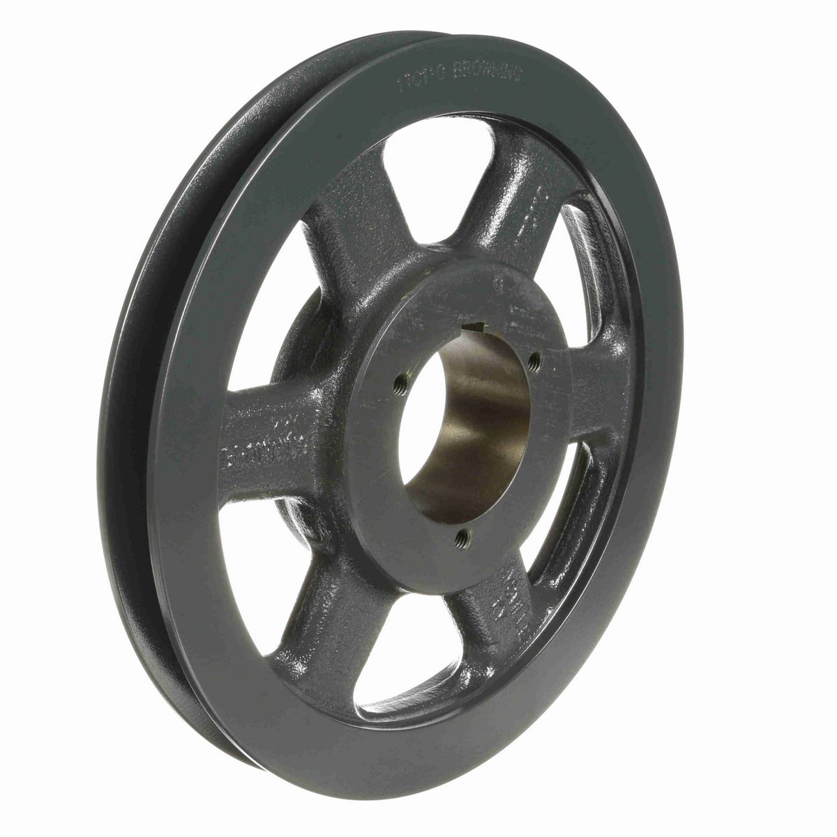 Browning 1 Groove Cast Iron Bushed Bore Multiple Sheave - 1TC110