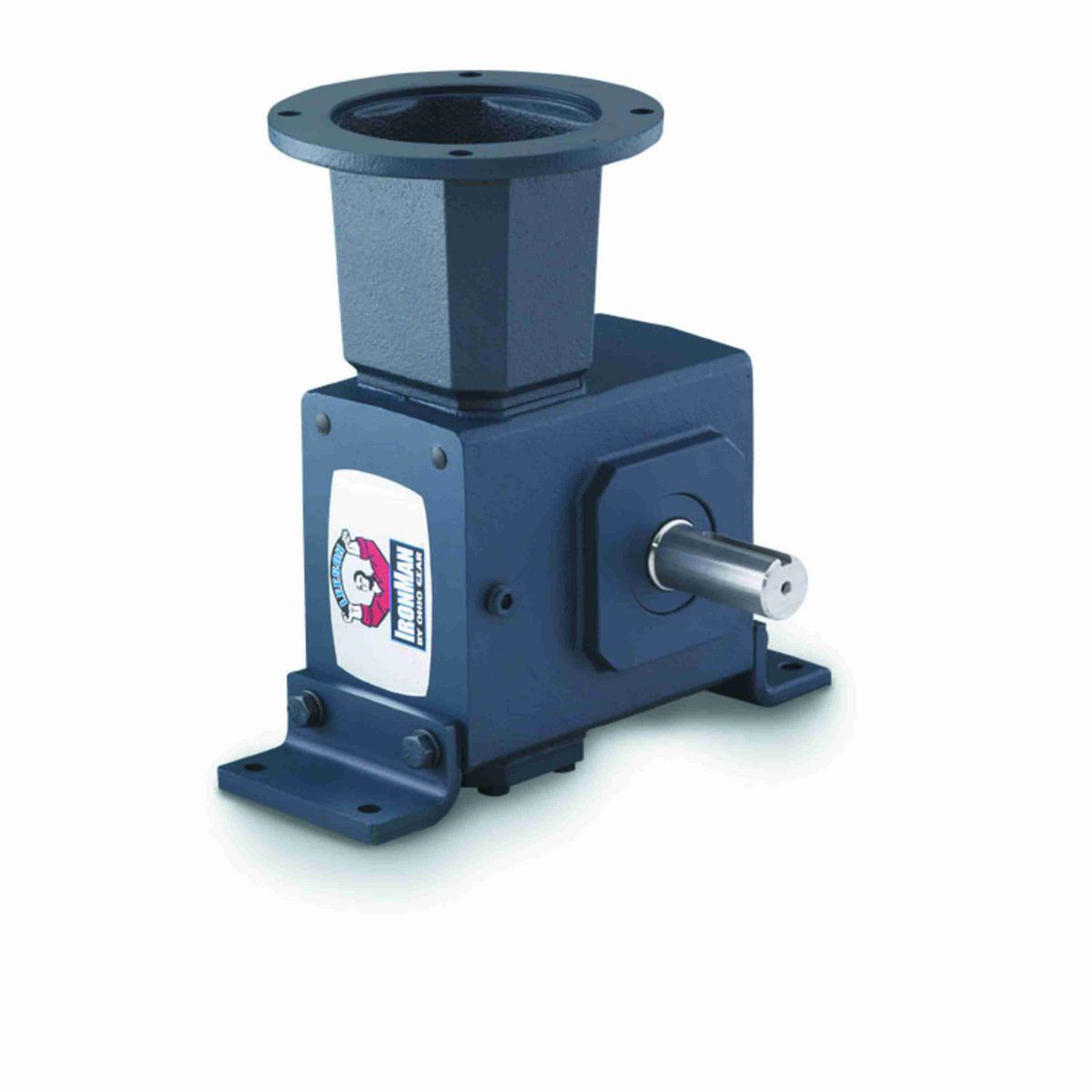Grove Gear GR Series - Ironman Worm Gear Reducers Cast Iron Single-Reduction Worm Reducer - GR-JM842-15-L-210
