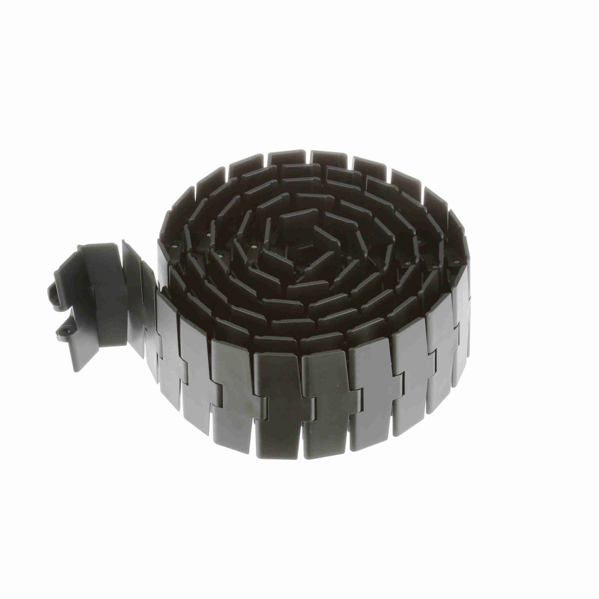 System Plast 880TAB Side-flexing , Material: Black Anti-Static, Width: 4.5in, Pitch: 1.5in - AS880TAB-K450