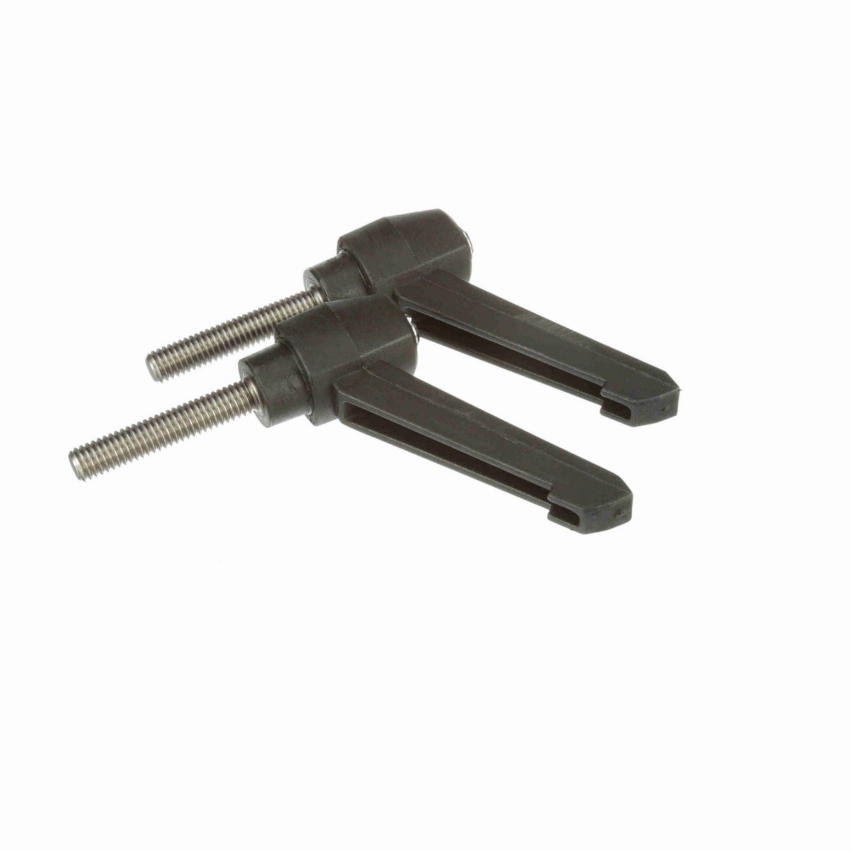 System Plast Ratchet Handle (Male); Thread: 3/8-16, Handle Length: 3.13-in Stud Length: 1.97-in, Color: Black - RH-30-BK-MS3816-50