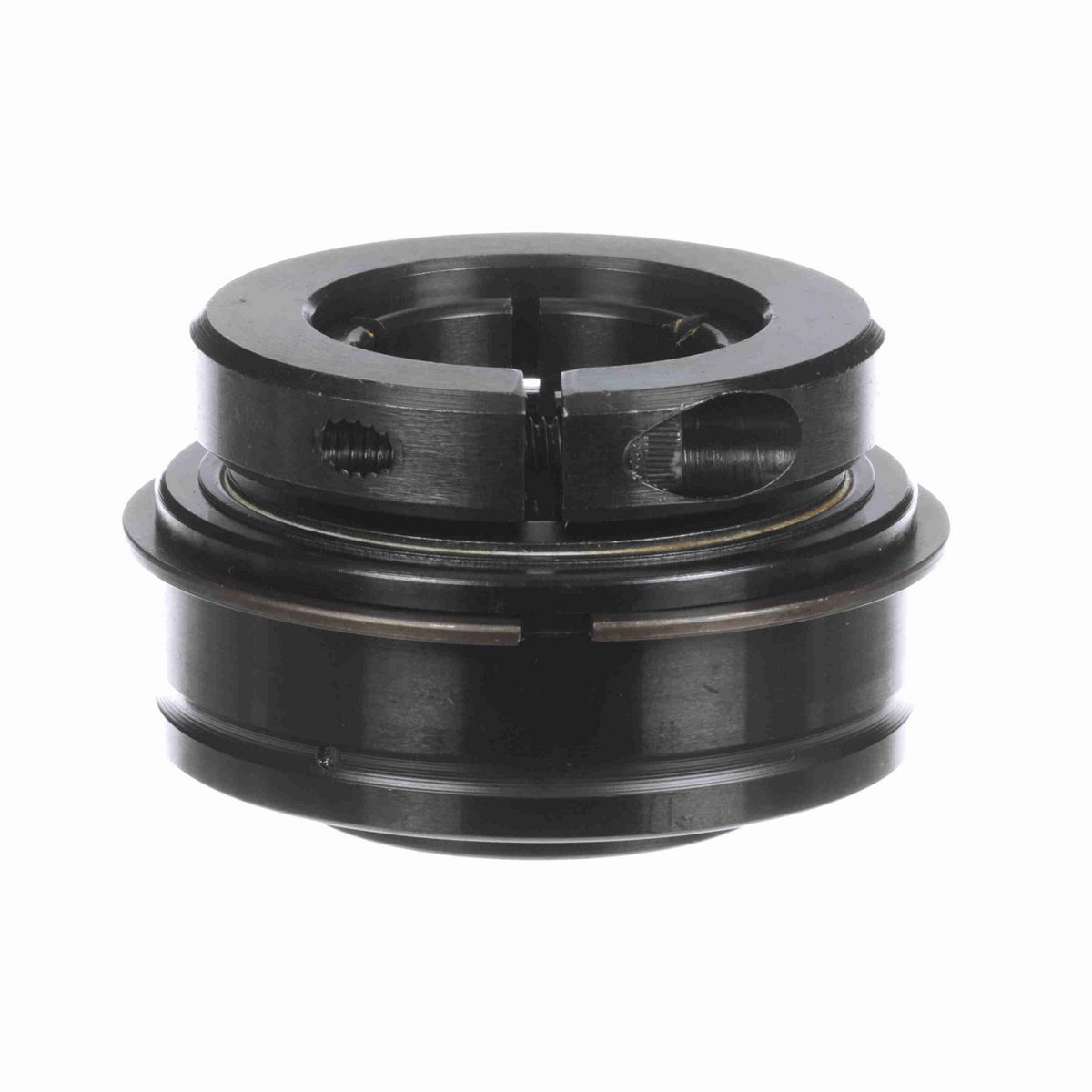 Sealmaster Mounted Insert Only Ball Bearing - 52100 Bearing Steel, Black Oxided - Concentric Lock - ER-18T