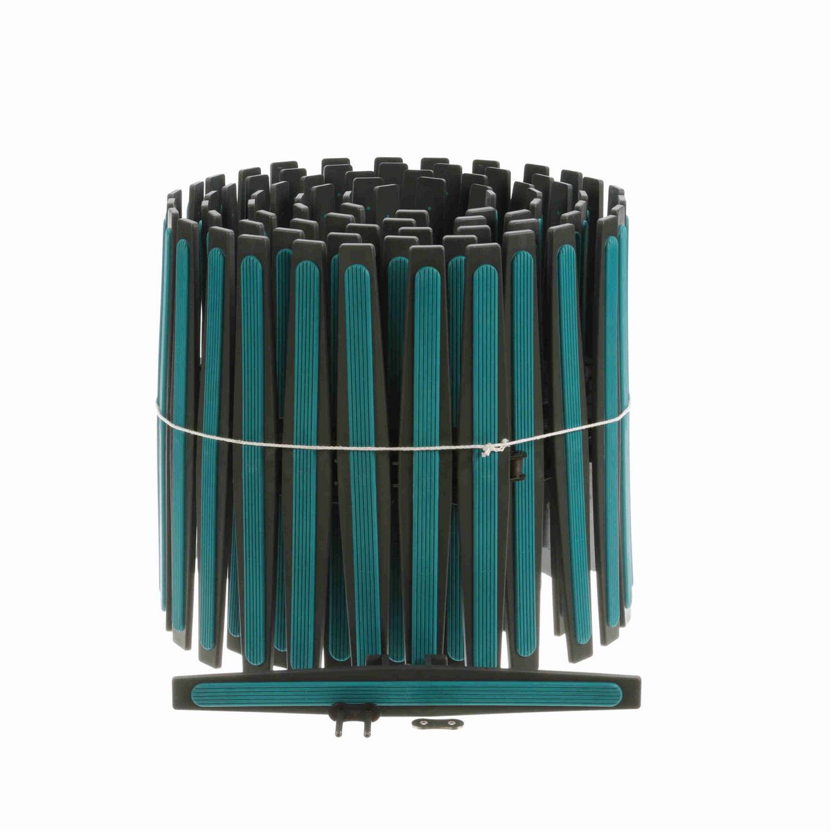 System Plast 1873TAB VG Side-flexing SuperGrip™, Material: Gray Low Friction, Width: 12in, Pitch: 1.5in - LFG1873TAB-K1200VG