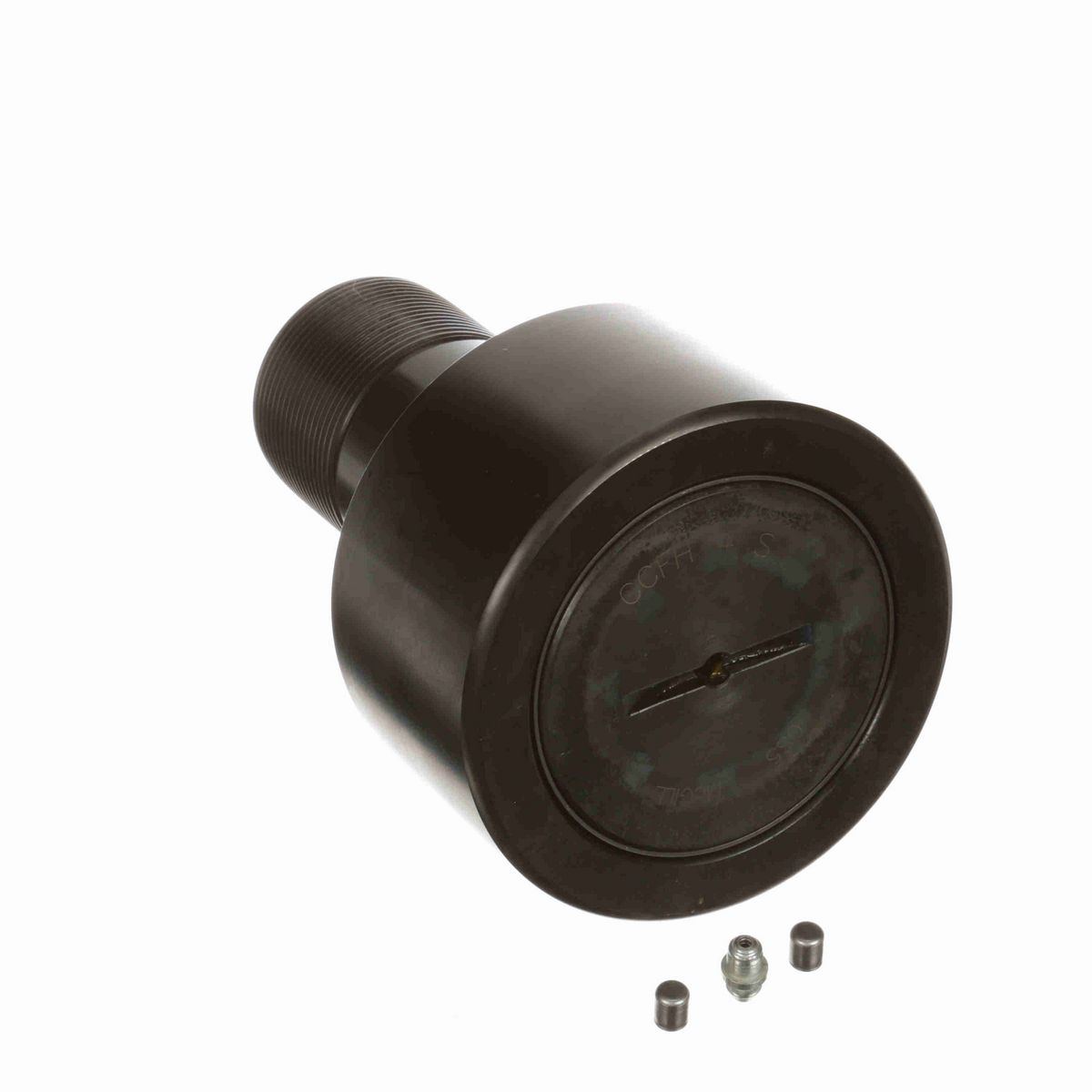 Опорный ролик с цапфой McGill Heavy Stud CAMROL CCFH 4 S, бочкообразный, с уплотнением, со шлицем под отвёртку, дюймовый