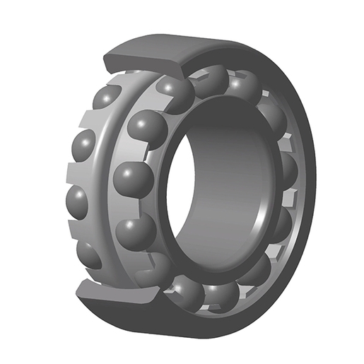 Двухрядный самоустанавливающийся шарикоподшипник SNR 1315KC3