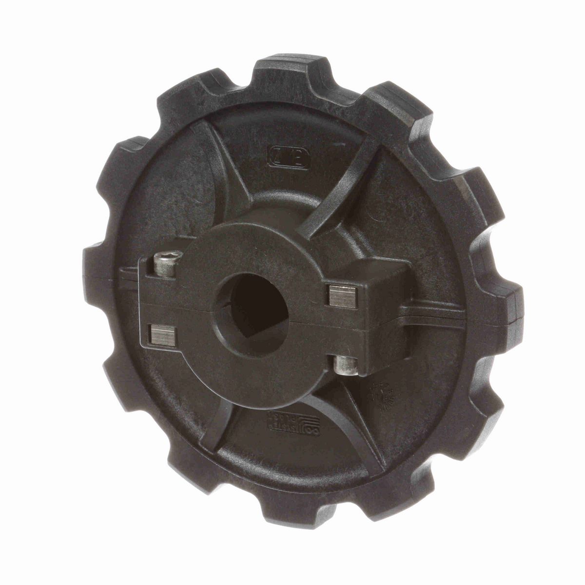 System Plast 880 Series Split Molded Sprocket with 12 Teeth and a 1in Round Idler Bore - 880-12R1-RS