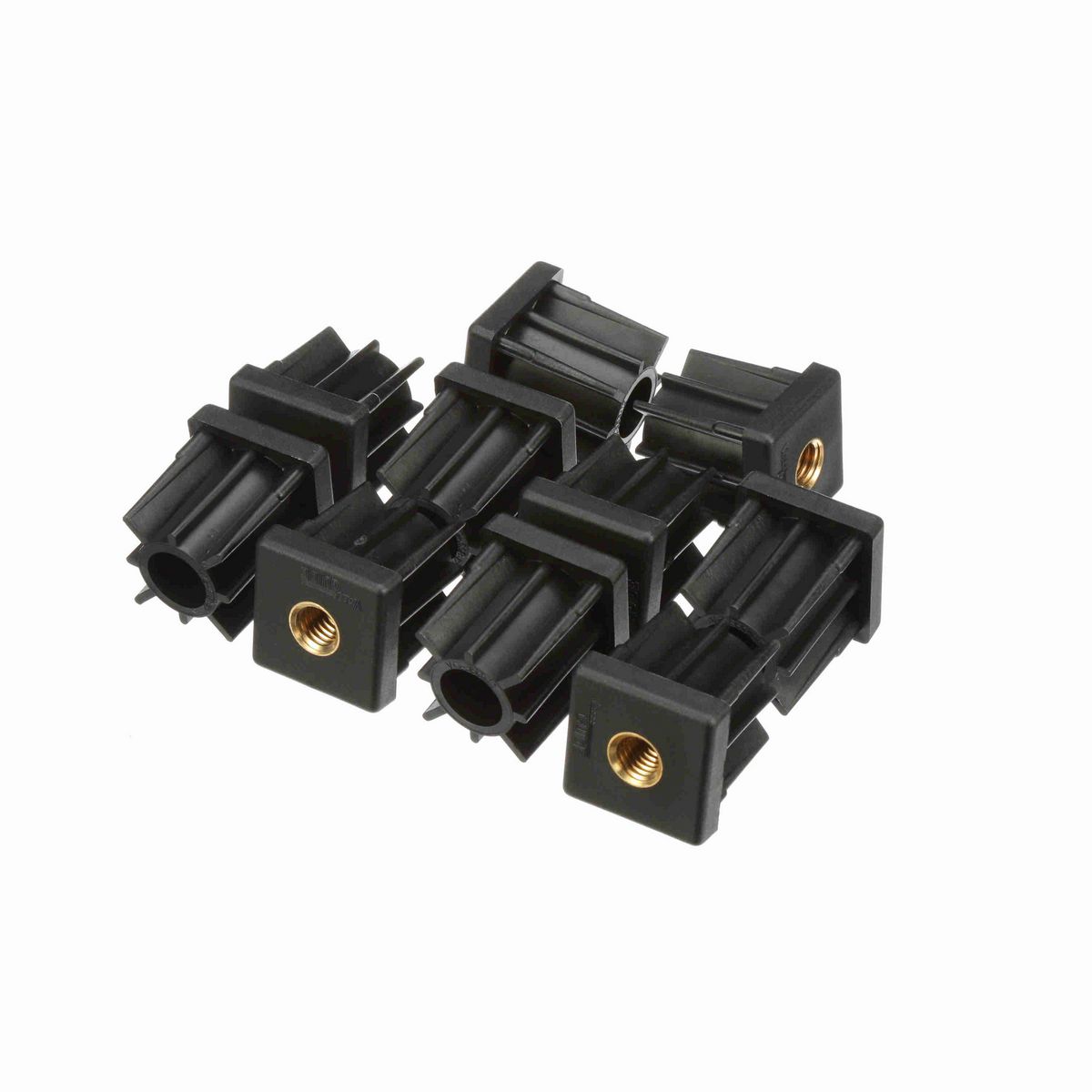 System Plast Tube End (Square); Series: VG-553, Thread: 1/2-13 for a 1-1/2 Sq. Tube - VG-553-B12