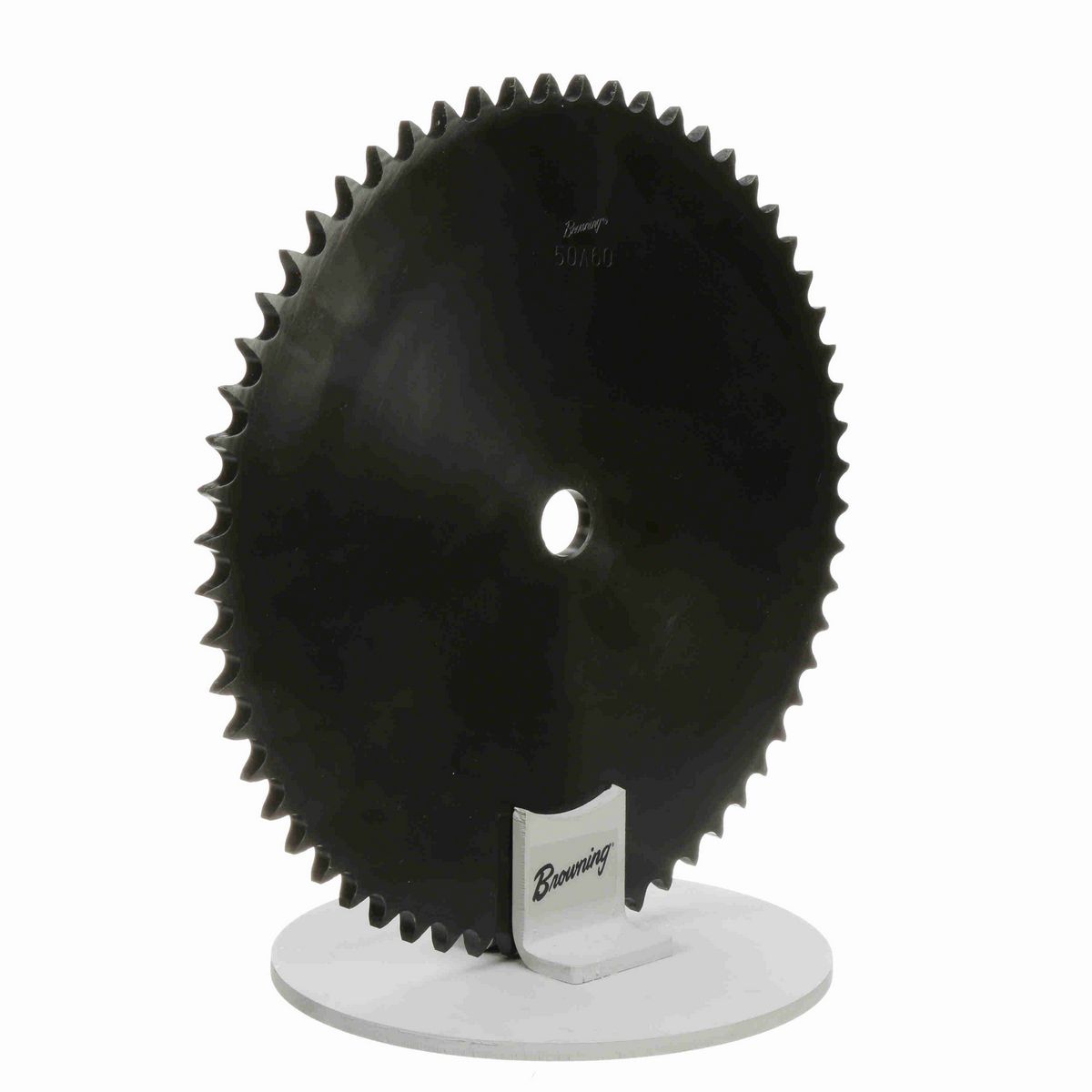 Browning Steel Minimum Plain Bore Roller Chain Sprocket - 50A60