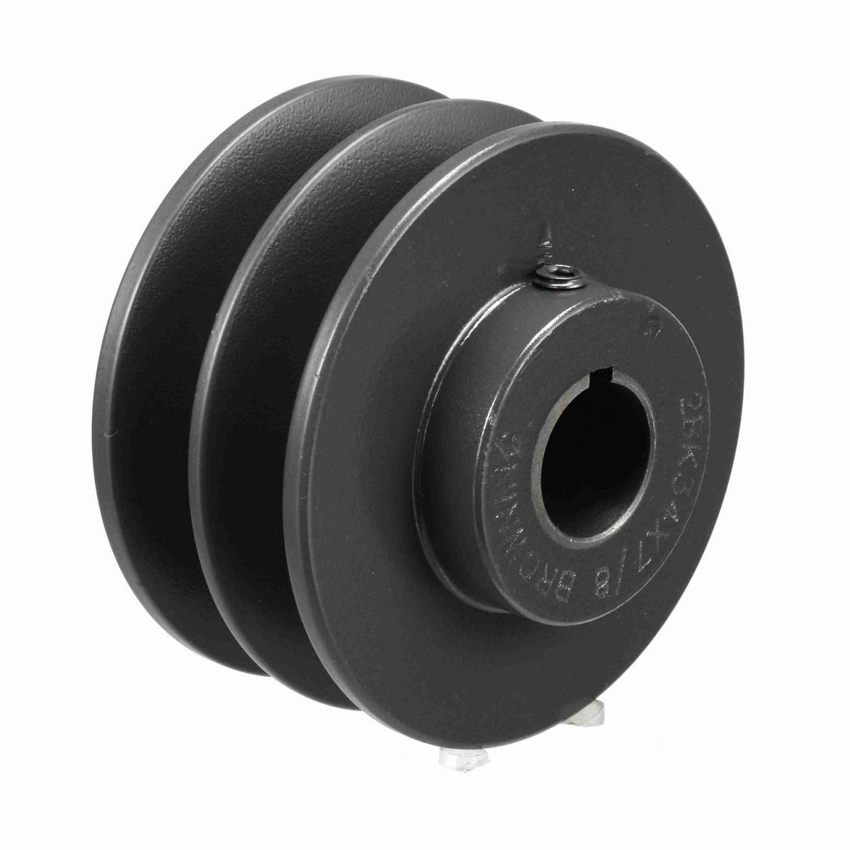Browning 2 Groove Cast Iron FHP - Finished Bore Sheave - 2BK34X7/8