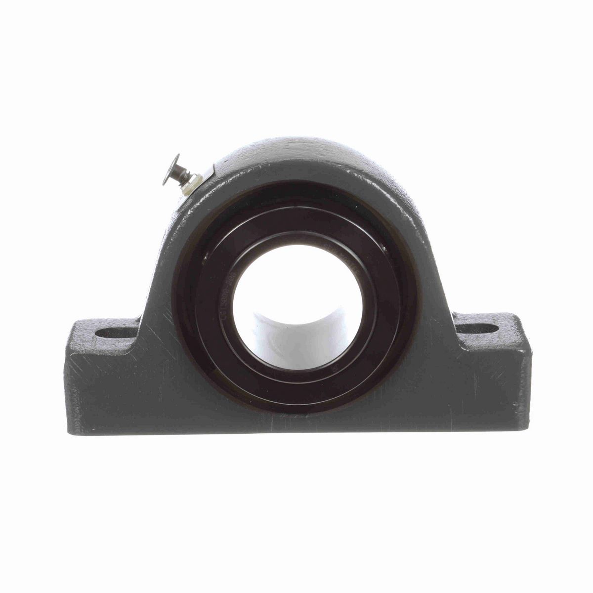 Sealmaster Mounted Cast Iron Two Bolt Pillow Block Spherical Roller - 52100 Bearing Steel, Black Oxided - Collar Mount Lock - USRB5000-208