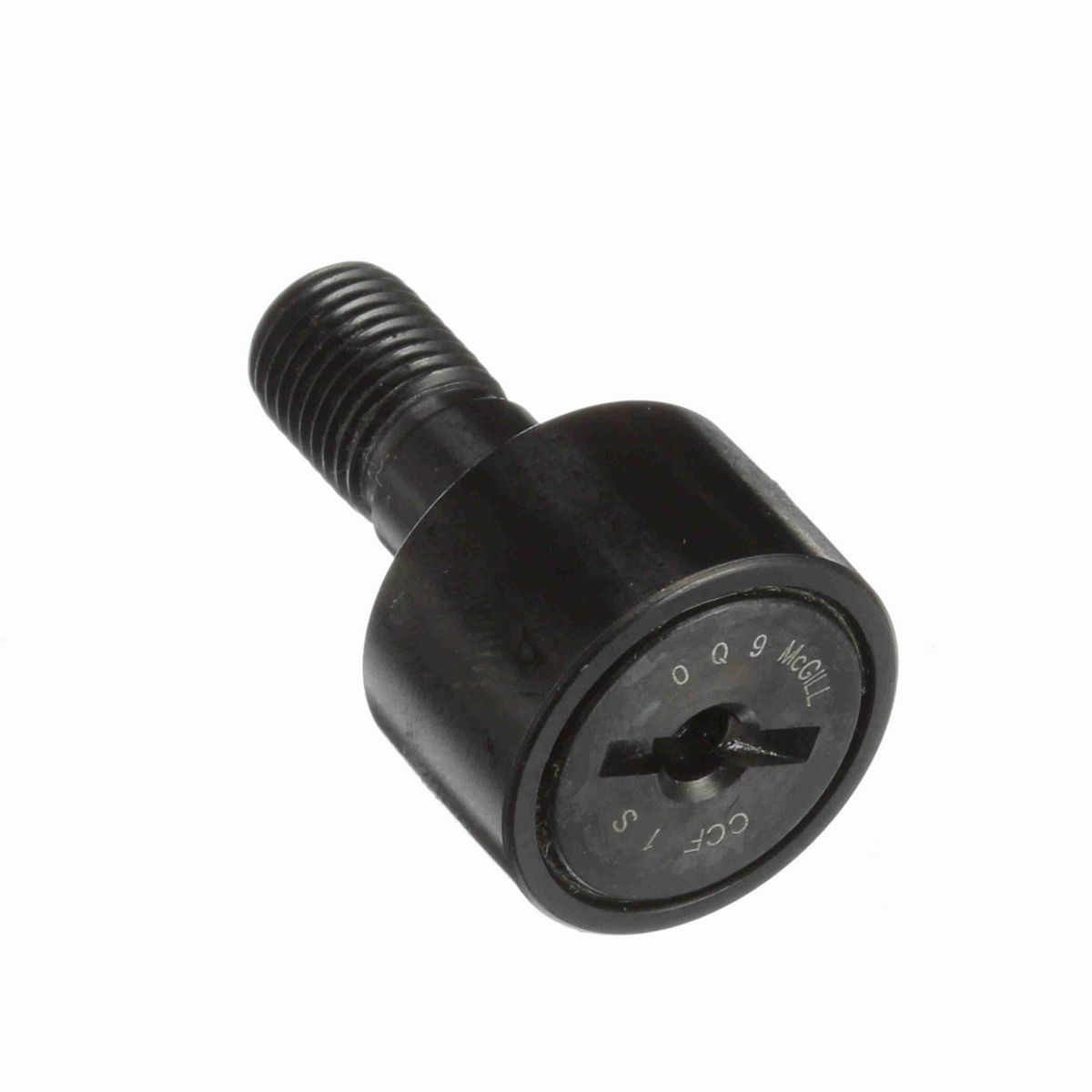 Опорный ролик с цапфой McGill CAMROL CCF 1 S, бочкообразный, с уплотнением, со шлицем под отвёртку, дюймовый