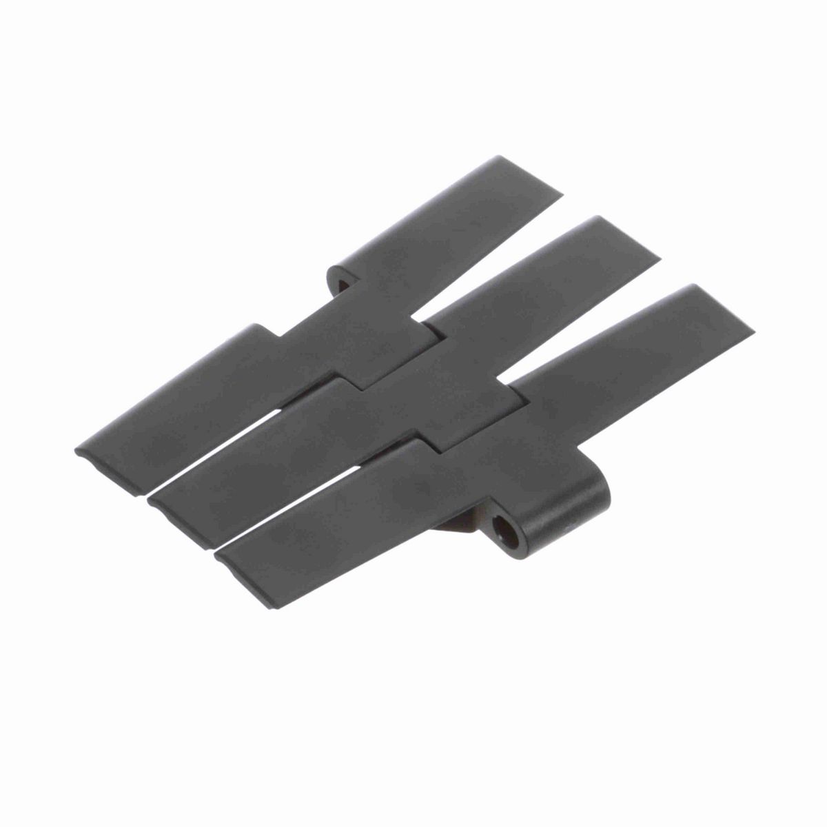 System Plast 882TAB Side-flexing Solid Top, Material: NG evo (Gray Blue), Width: 7.5in, Pitch: 1.5in - NGE882TAB-K750