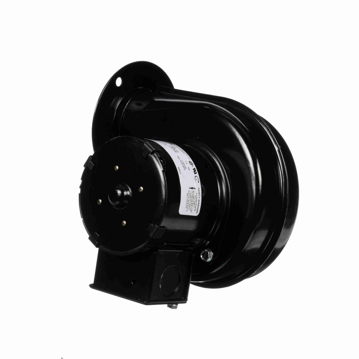 FASCO Round Outlet Shaded Pole Centrifugal Blower, 115 Volts, Flange: Yes - 50747-D500