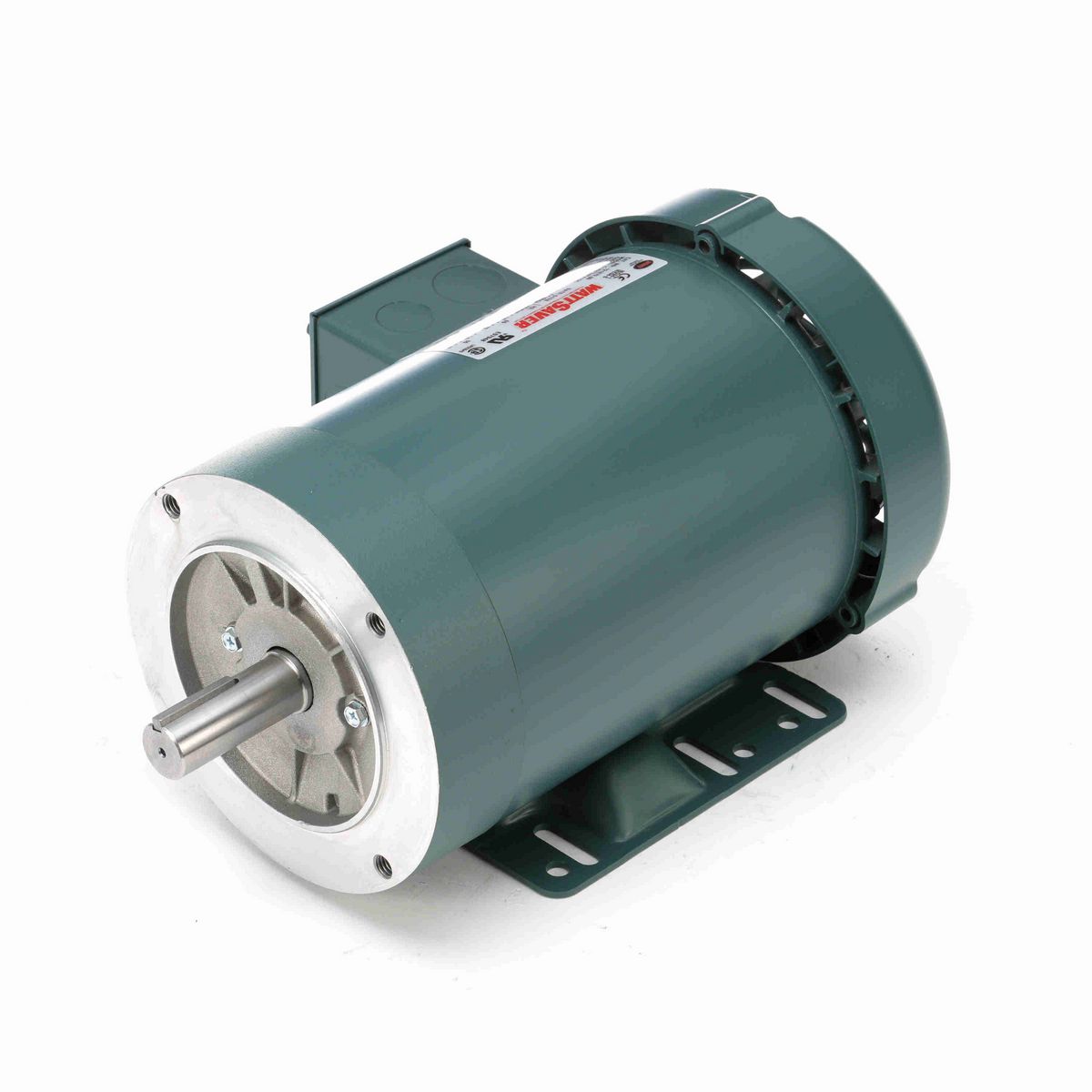LEESON General Purpose Motor, 1.50 & 1.50 HP, 3 Ph, 60 & 50 Hz, 230/460 & 190/380 V, 3600 & 3000 RPM, 143TC Frame, TEFC - 121672.00