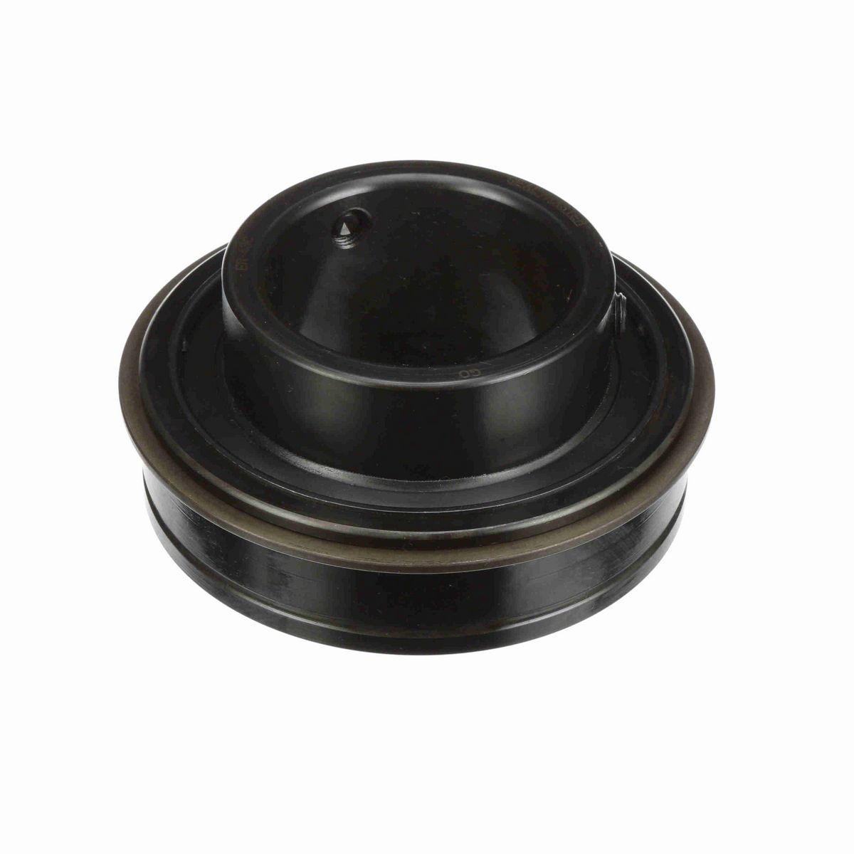 Sealmaster Mounted Insert Only Ball Bearing - 52100 Bearing Steel, Black Oxided - Setscrew Lock - ER-43C