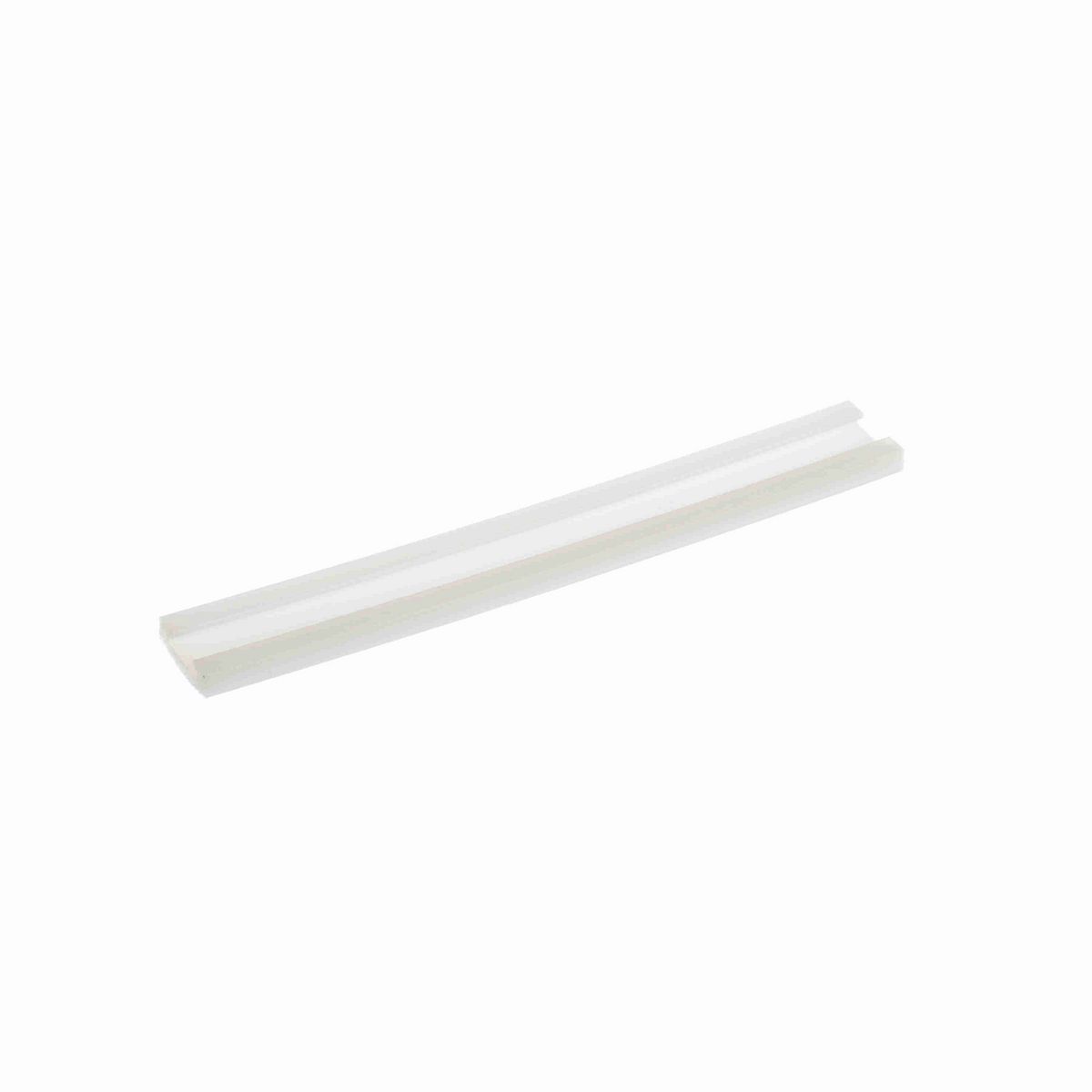 System Plast Combination Group B (Cover): 0.81"W X 0.25"H X 1200"L White UHMW-PE - VG-P813-100