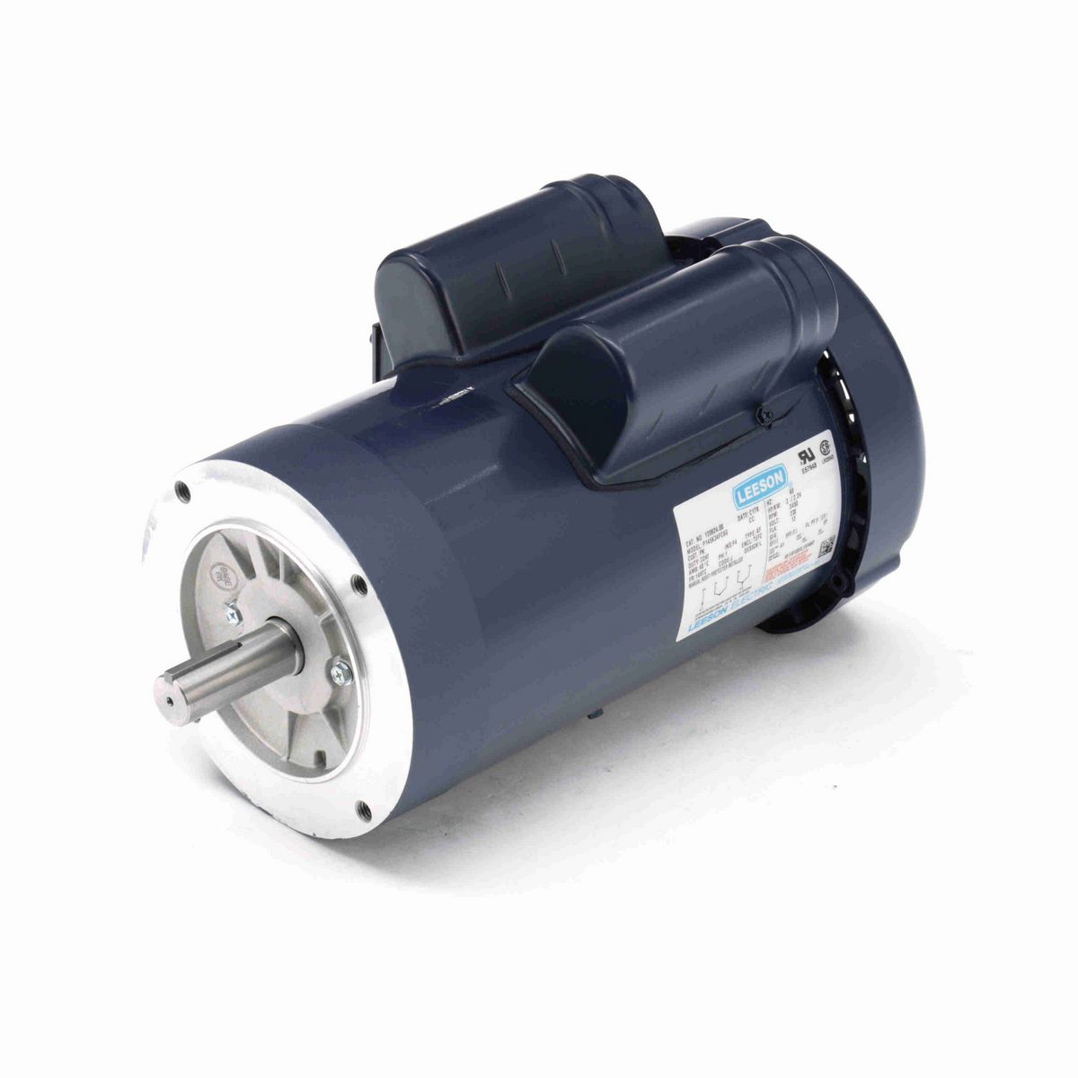 LEESON Woodworking Duty Motor, 3 HP, 1 Ph, 60 Hz, 230 V, 3600 RPM, 145TC Frame, TEFC - 120824.00