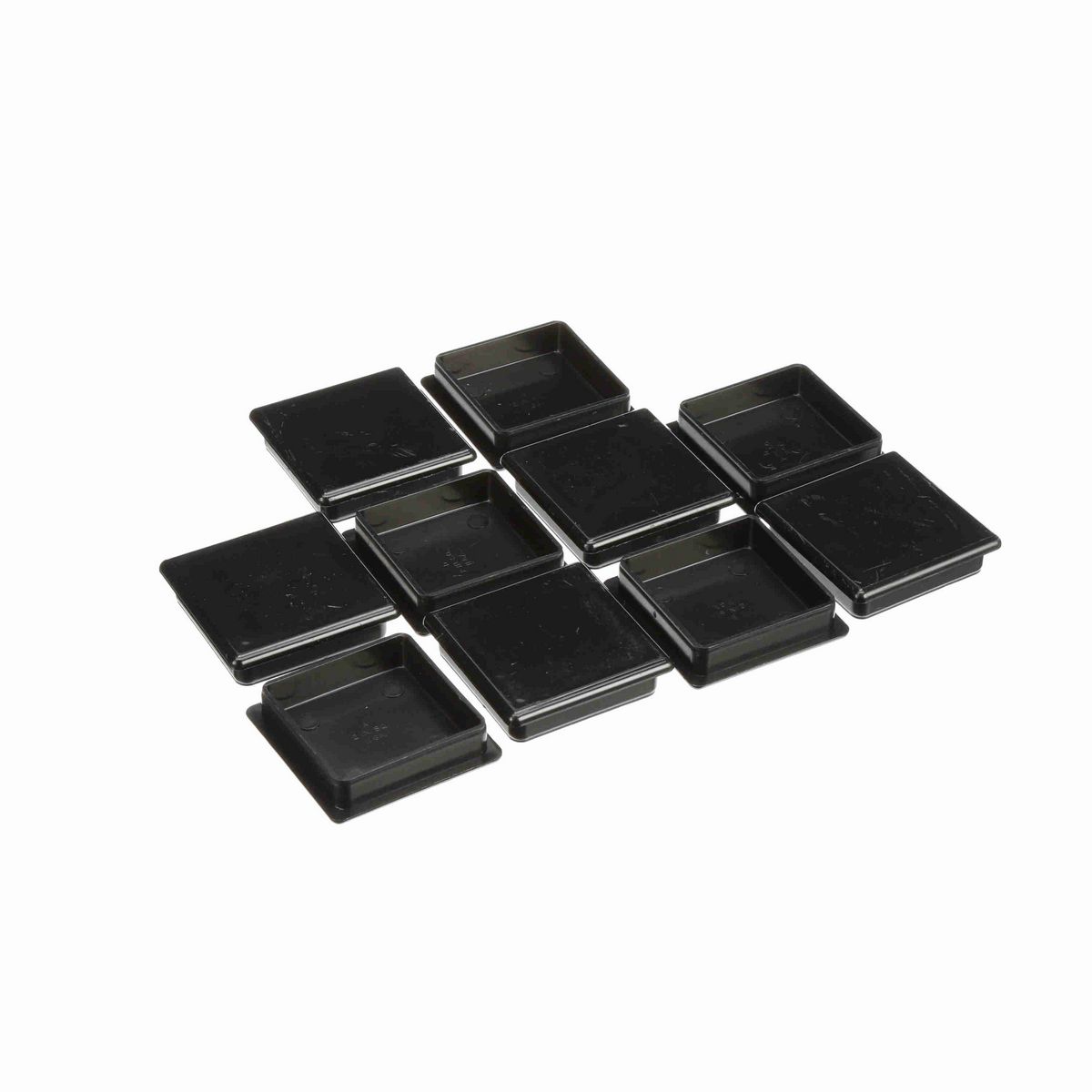 System Plast Tube Cap (Square); Series: VG-560, Thread: N/A for a 2" Sq. Tube w/ 0.120" Wall Thickness - VG-560-2.0-11