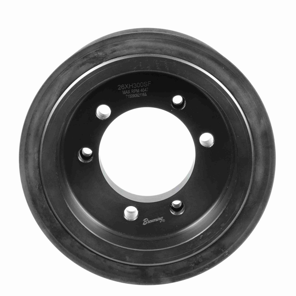 Browning Steel Bushed Bore Gearbelt Pulley - 26XH300SF