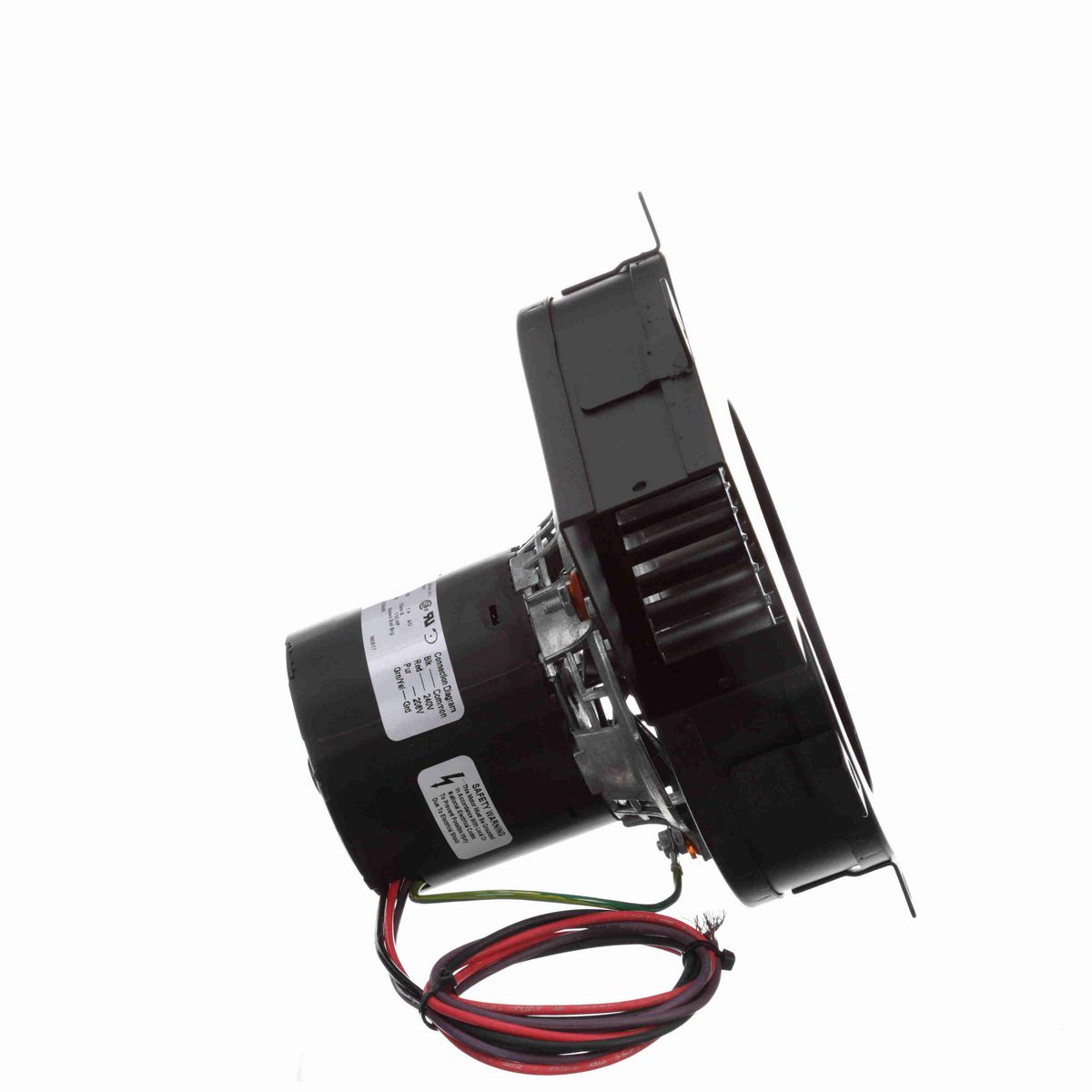 FASCO Rectangular Outlet Shaded Pole OEM Replacement Draft Inducer Blower, 208/240 Volts, Flange: No - A193