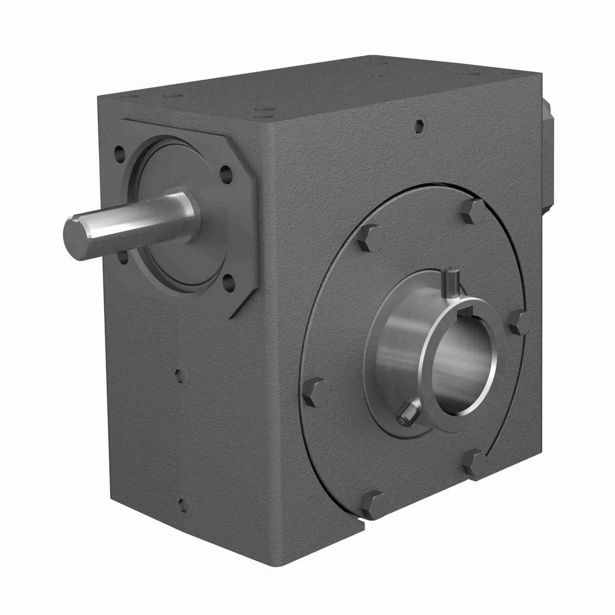 Hub City PowerCubeX Worm Gear Reducer Cast Iron Single-Reduction Worm Reducer - 322 20/1 B WR 1.438