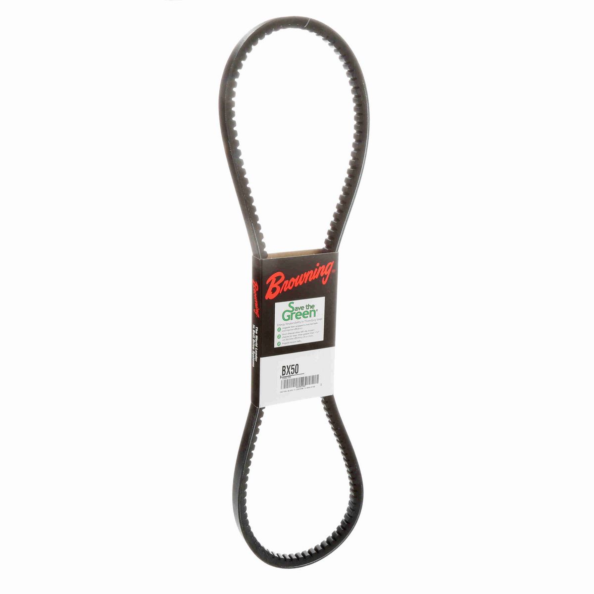 Browning EPDM Notched Belt 98% Efficient - BX50