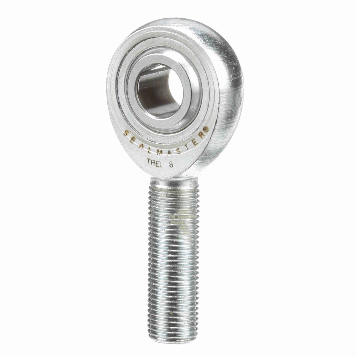Sealmaster Male Rod End Bearing - Three-Piece Greasable Carbon Steel Race - TREL 8