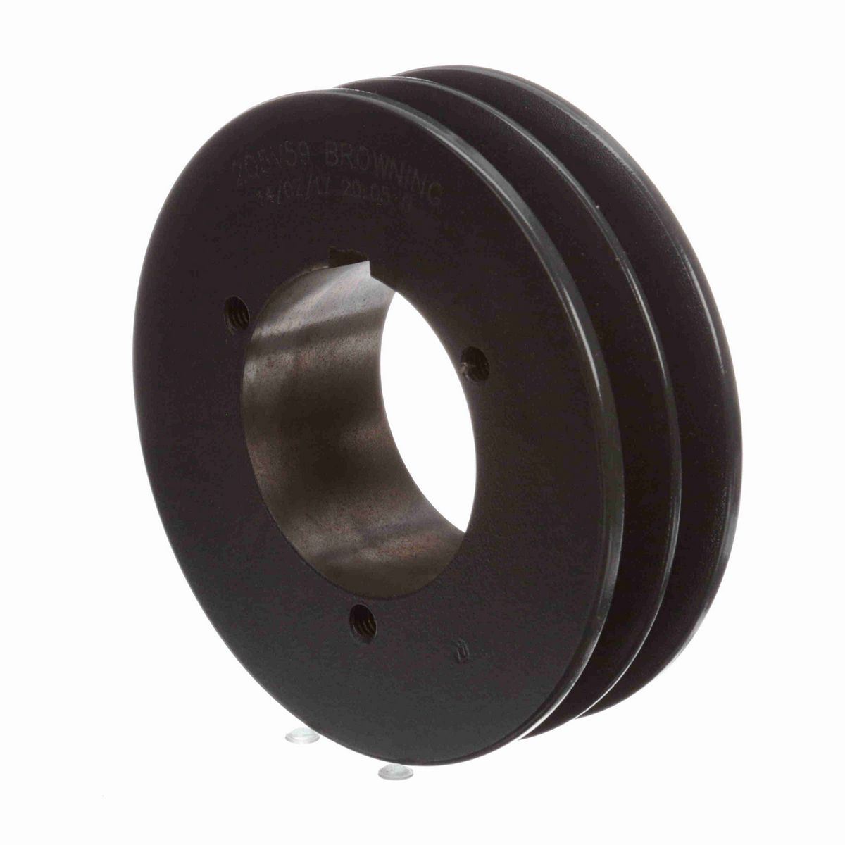 Browning 2 Groove Cast Iron Bushed Bore Multiple Sheave - 2Q5V59