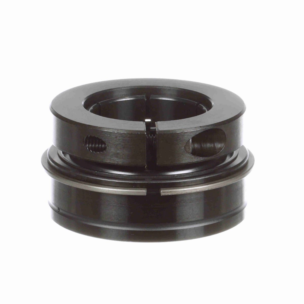 Sealmaster Mounted Insert Only Ball Bearing - 52100 Bearing Steel, Black Oxided - Concentric Lock - ER-210TMC