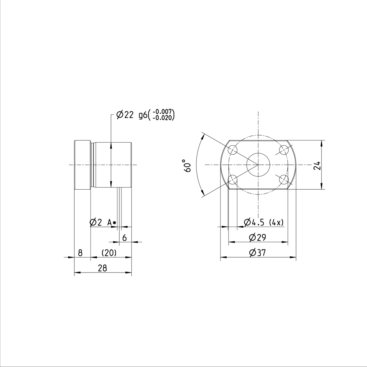 Одинарная гайка с фланцем Bosch Rexroth FEM-E-B 12X5RX2-3 [R153246006]