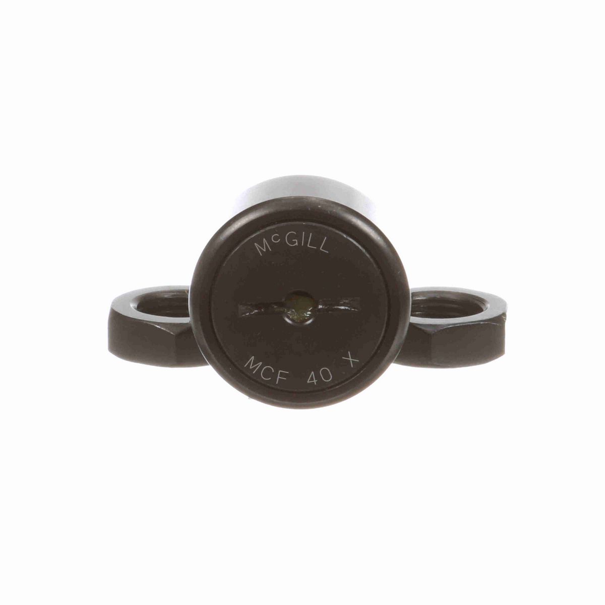 Опорный ролик с цапфой McGill CAMROL MCF 40 X, цилиндрический, со шлицем под отвёртку, метрический