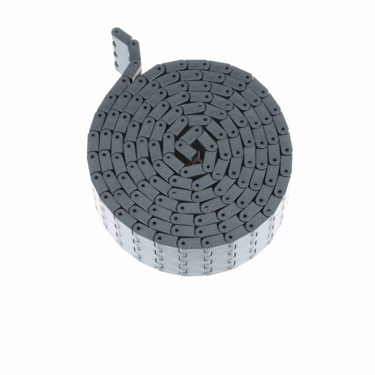 System Plast 2252FT Straight Running Solid Top, Material: NG evo (Gray Blue), Width: 3.25in, Pitch: 1in - NGE2252FT-K325-B1