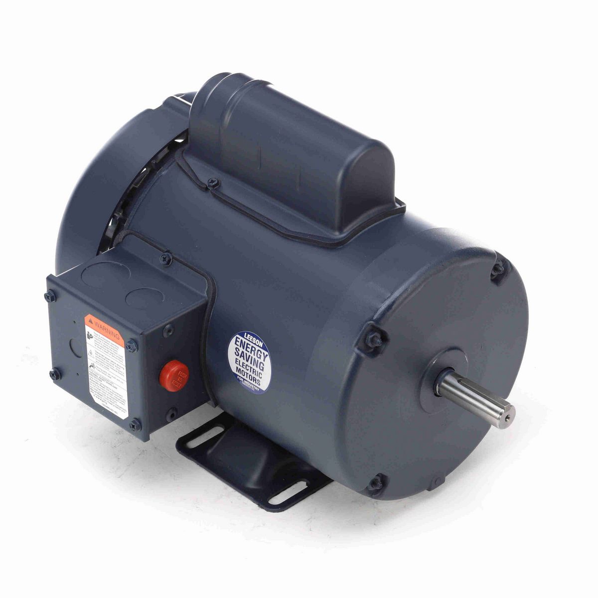 LEESON General Purpose Motor, 1 HP, 1 Ph, 60 Hz, 115/230 V, 3600 RPM, 56 Frame, TEFC - 110142.00