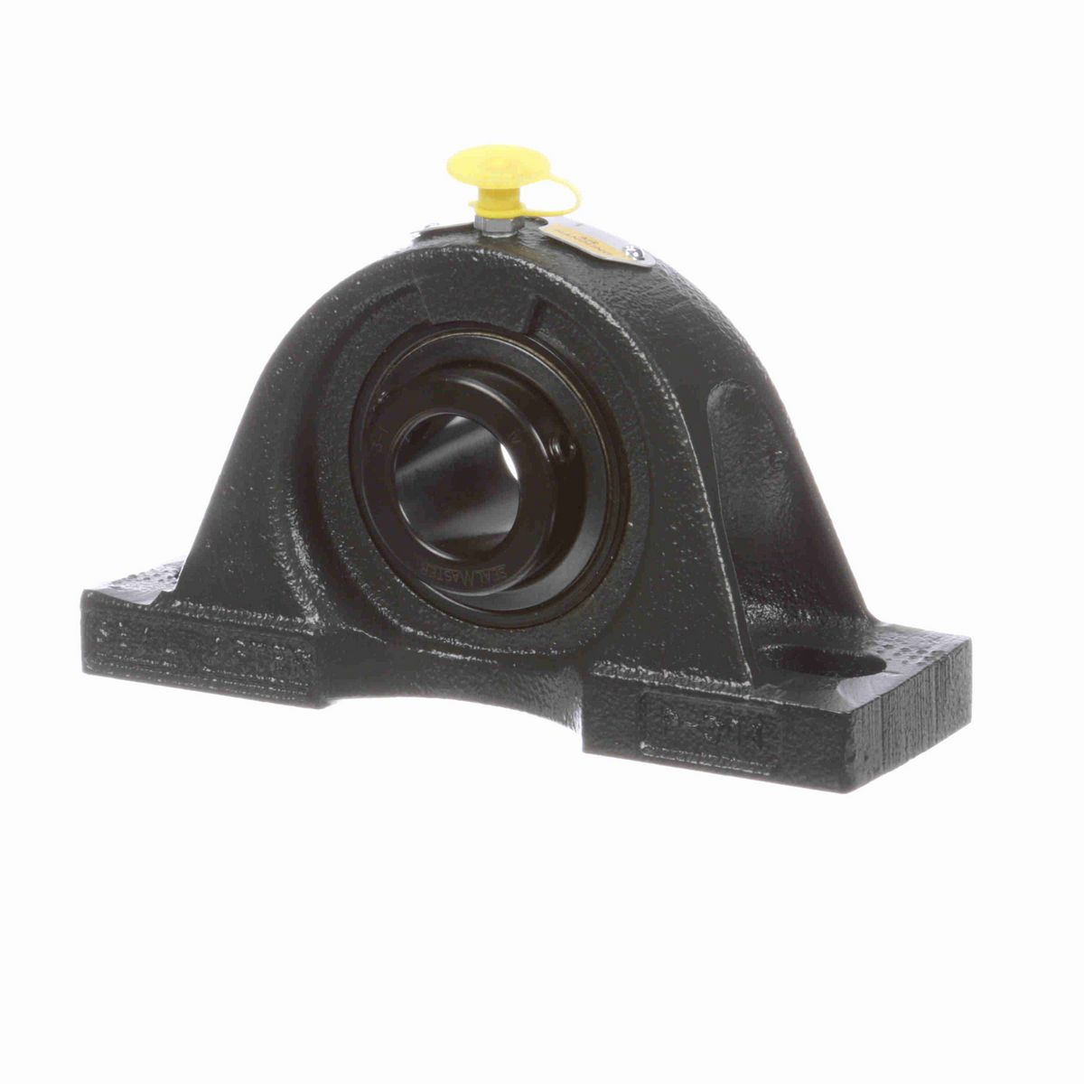 Sealmaster Mounted Cast Iron Two Bolt Pillow Block Ball Bearing - 52100 Bearing Steel, Black Oxided - Setscrew Lock - Air Handling Housing Fit, Noise Tested - MP-16 CXU