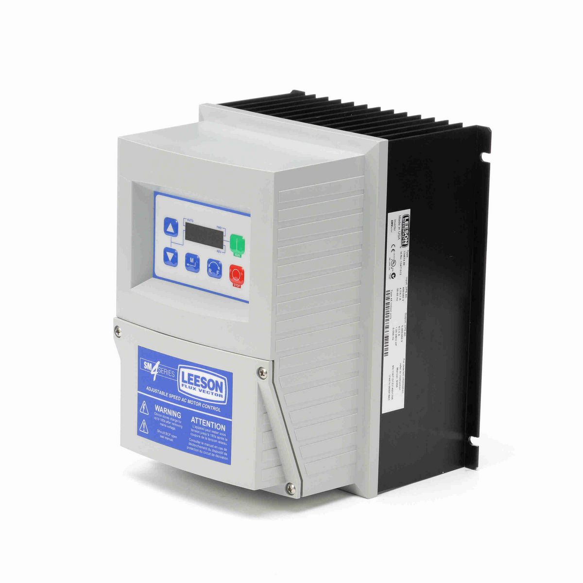 LEESON SM4 Vector NEMA 4 AC Drives, 2 HP, 400-480 V, 3.5 Amps - 174674.00