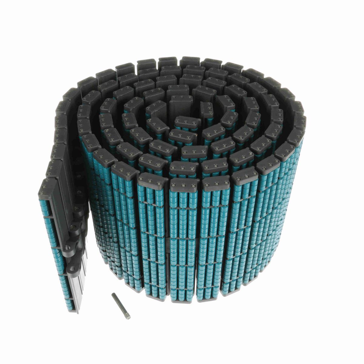 System Plast 8257LBP Straight Running Low Backline Pressure, Material: Gray Low Friction, Width: 10in, Pitch: 1.5in - LFG8257LBP-K1000