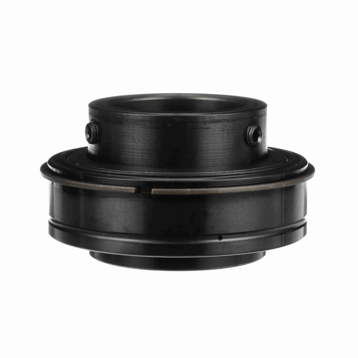 Sealmaster Mounted Insert Only Ball Bearing - 52100 Bearing Steel, Black Oxided - Setscrew Lock - ER-36