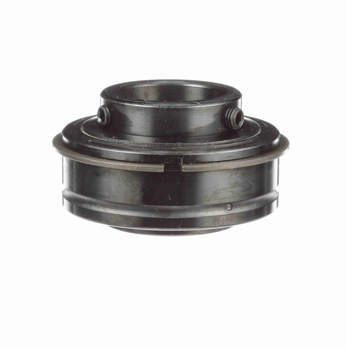 Sealmaster Mounted Insert Only Ball Bearing - 52100 Bearing Steel, Black Oxided - Setscrew Lock - ER-206