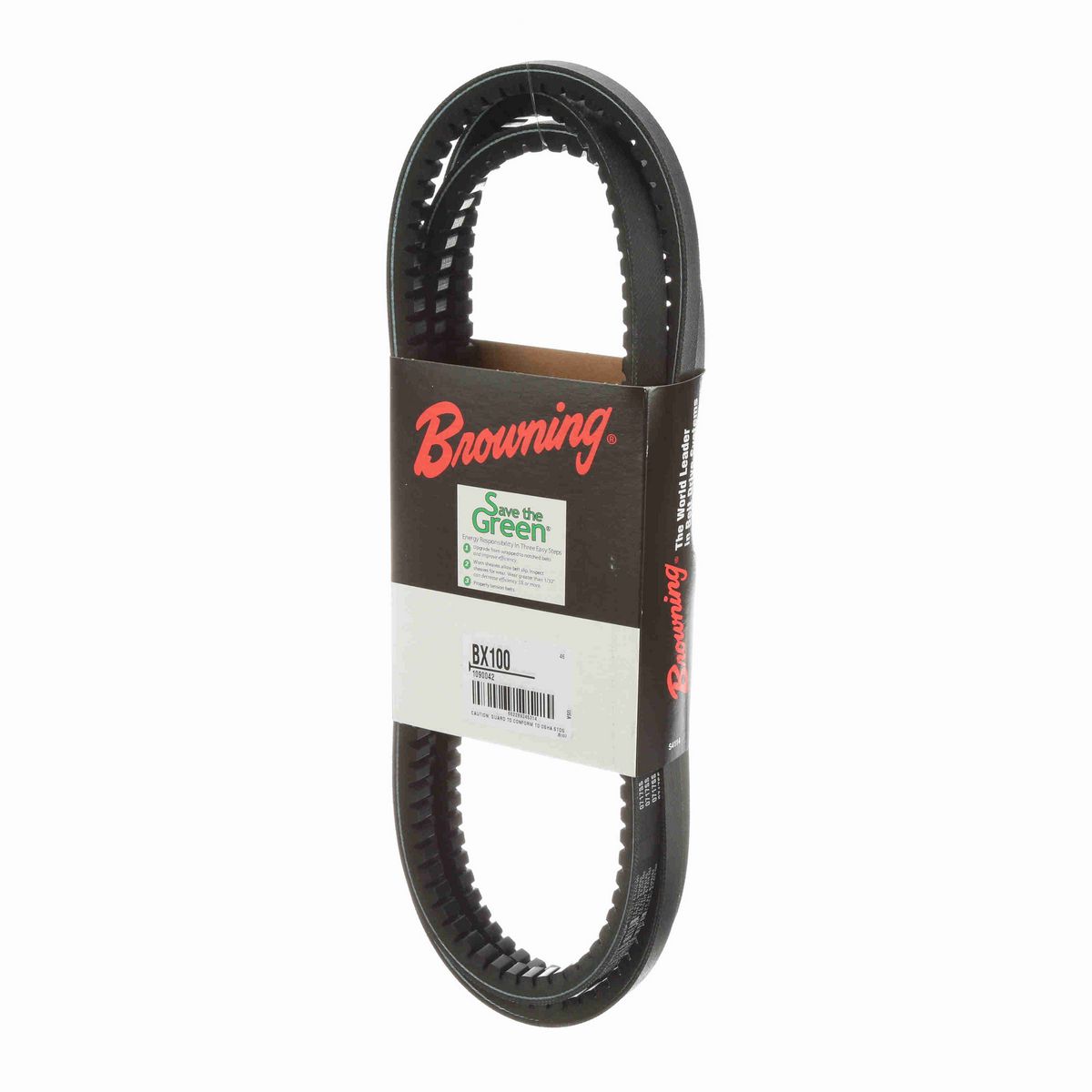 Browning EPDM Notched Belt 98% Efficient - BX100