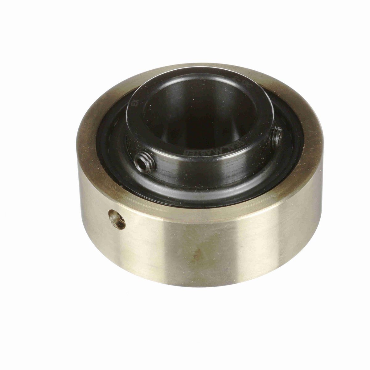 Sealmaster Mounted Insert Only Ball Bearing - 52100 Bearing Steel, Black Oxided - Setscrew Lock - AR-2-23C