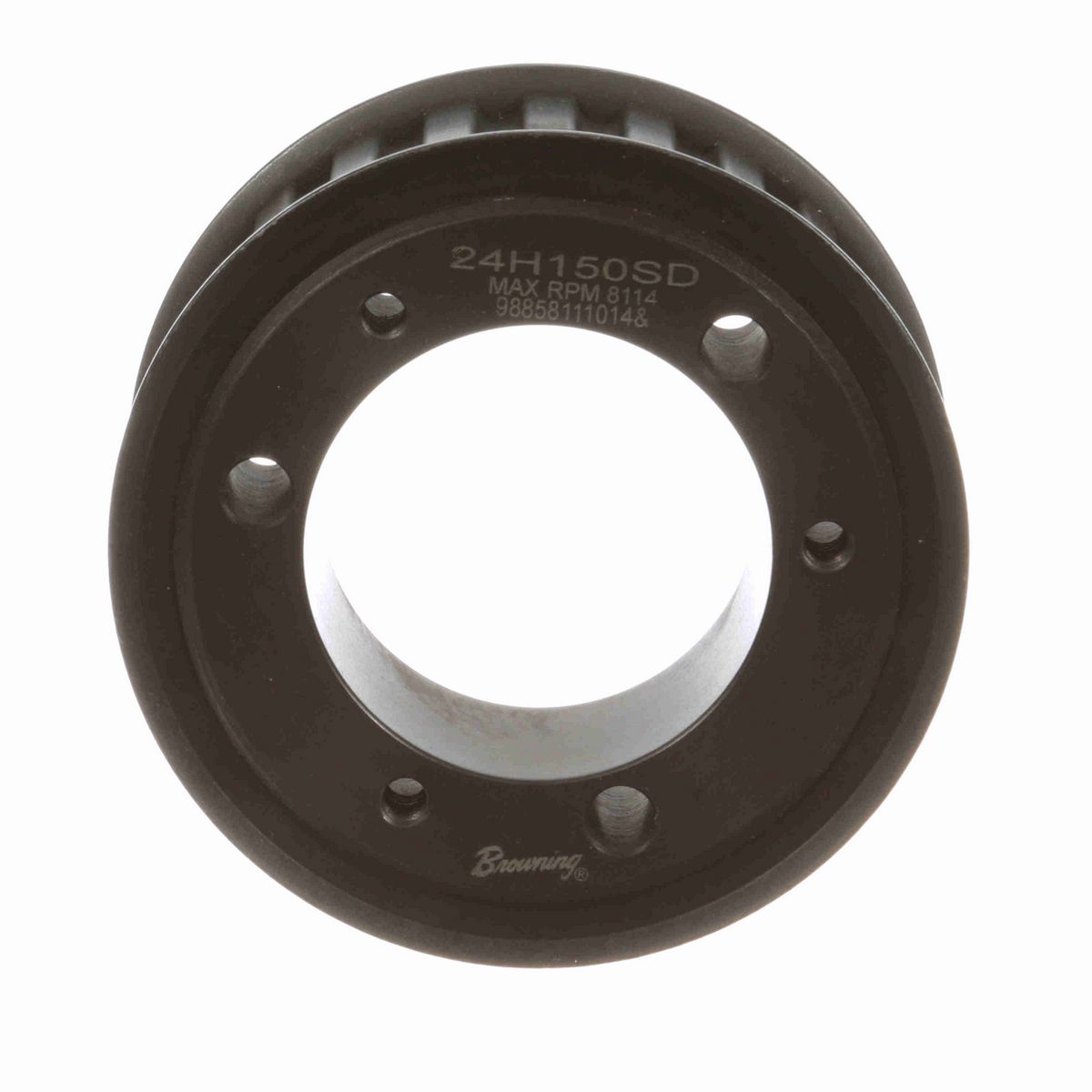 Browning Steel Bushed Bore Gearbelt Pulley - 24H150SD