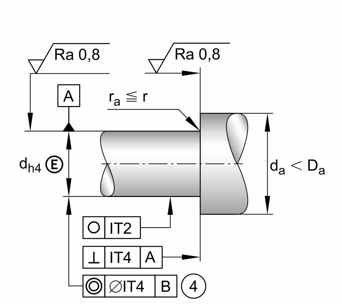 Упорно-радиальный шарикоподшипник INA ZKLFA0630-2Z